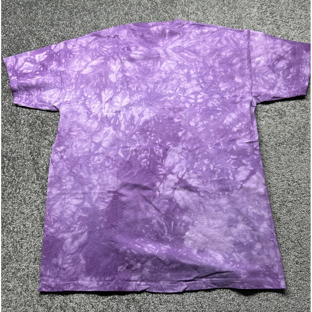 The Mountain Vintage Mens T Shirt Large Horses Short Sleeves Purple - Picture 4 of 7